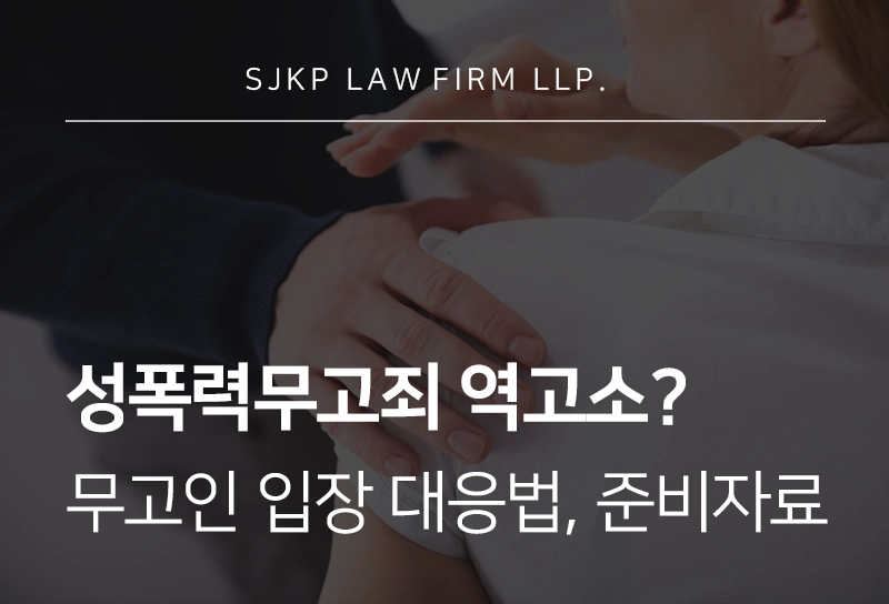 성폭력무고죄 성립 요건, 성범죄 역고소 당했을 때 무고인 입장 대응방안