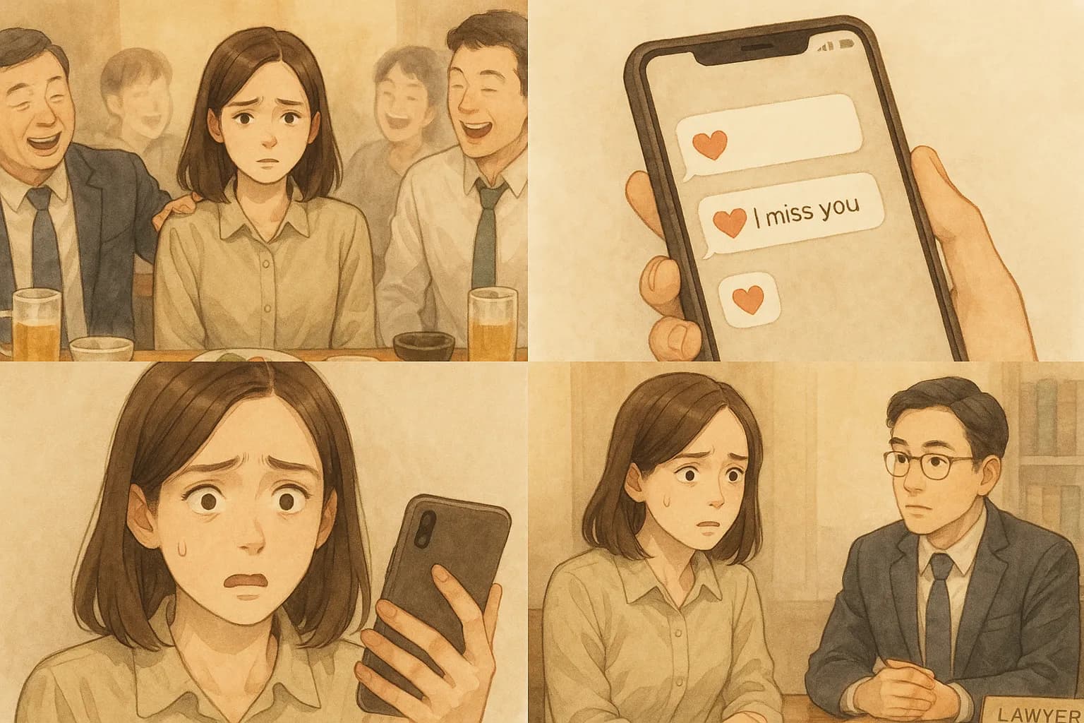 강제추행구공판 회식 강제추행 사건 경위 직장 상사