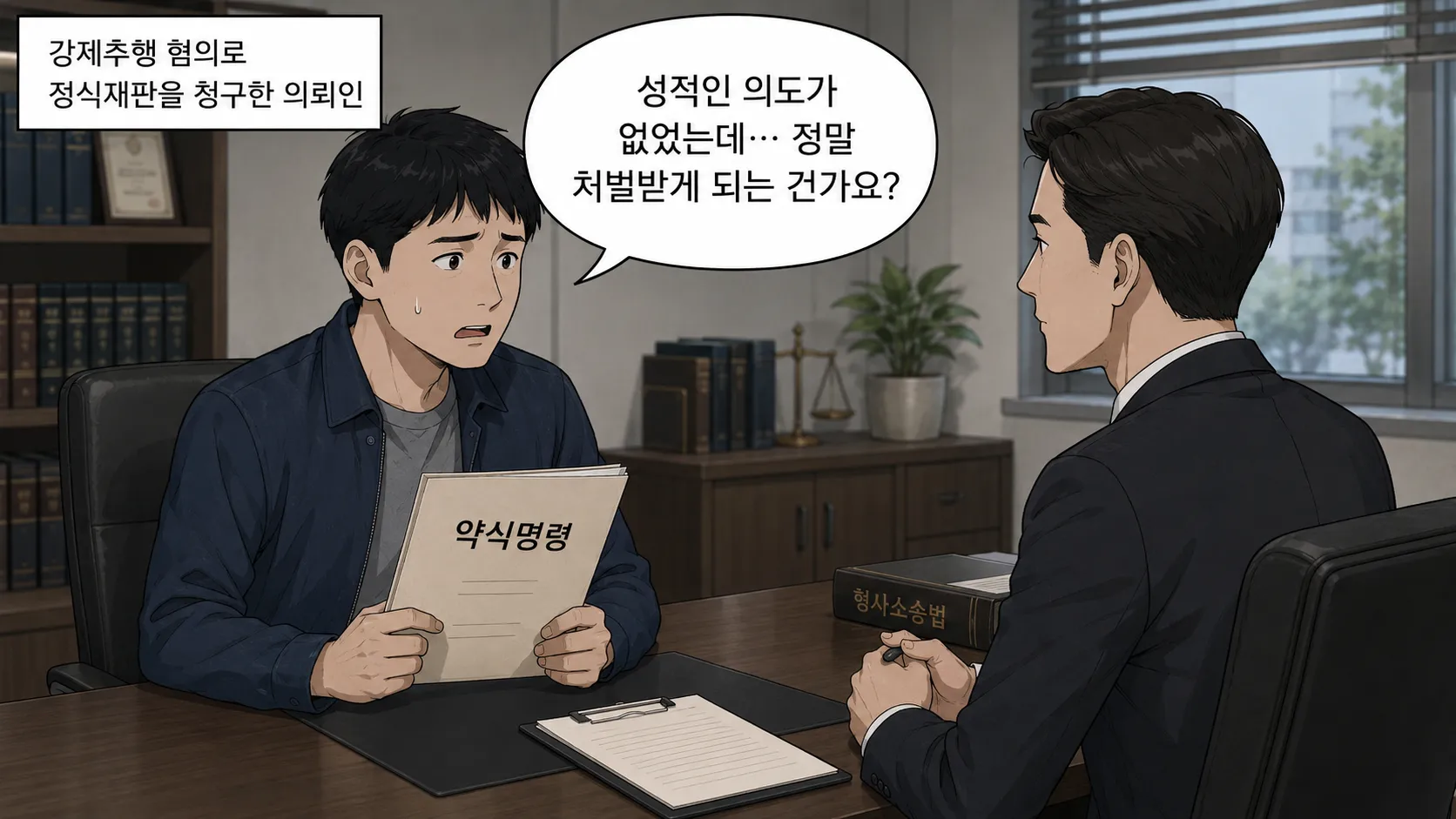강제추행혐의 형법제298조 경찰조사 피해자진술 CCTV증거 추행고의