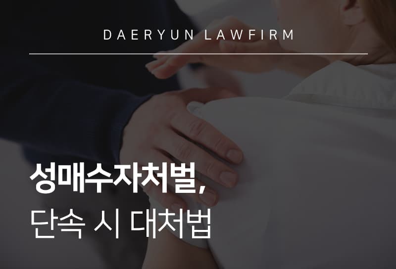 성매수자처벌 수위, 양형 기준과 성매수자 대응 전략 총정리
